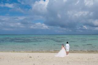 石垣ブルーに見とれて♡