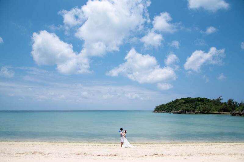 まるでプライベートビーチ♡