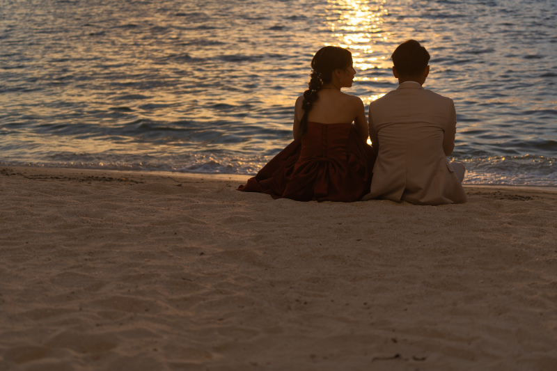 一日の締めくくりに残す特別な一枚・・・♡