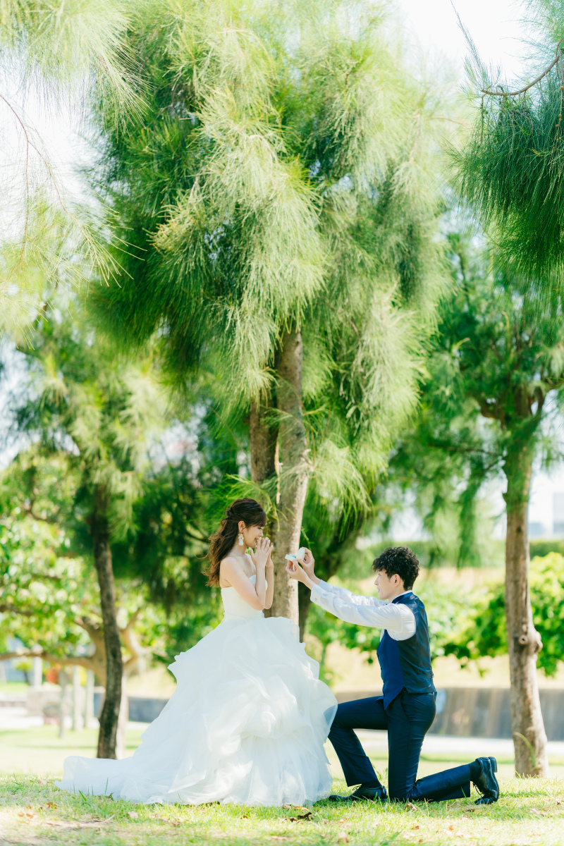 膝まつきショット♡