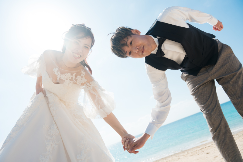 光を味方につけた煌めき。繋いだ手から伝わる温もり