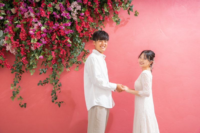 新郎様とのツーショット♪