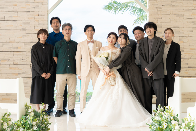 家族みんなで集合写真♪