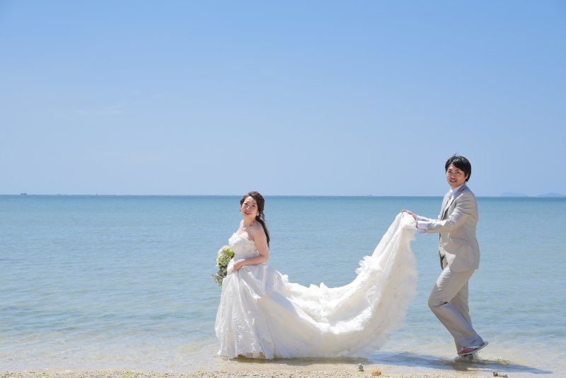 お喋りしながら、楽しく撮影♪