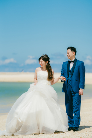 沖縄のビーチ撮影