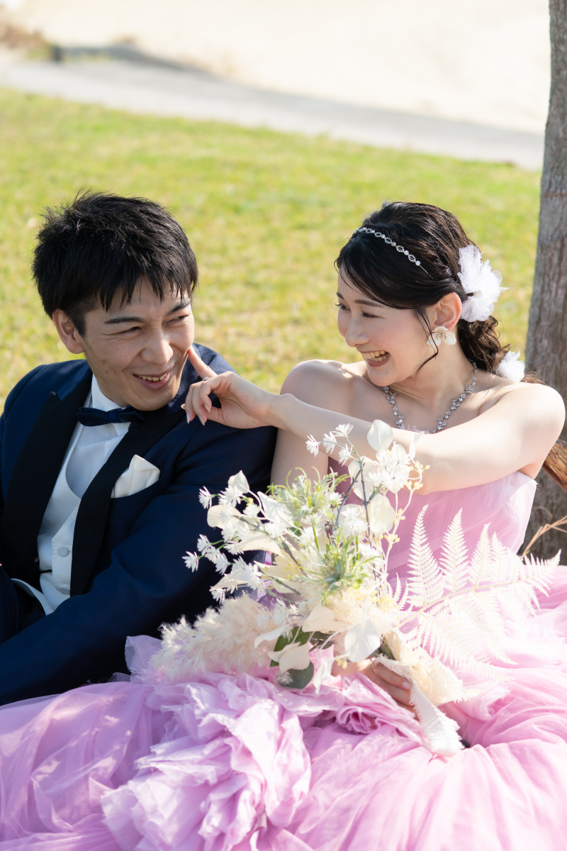 木陰で残したナチュラルな美しさ