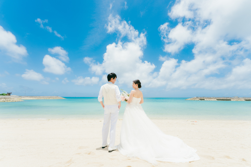 青空！青い海！