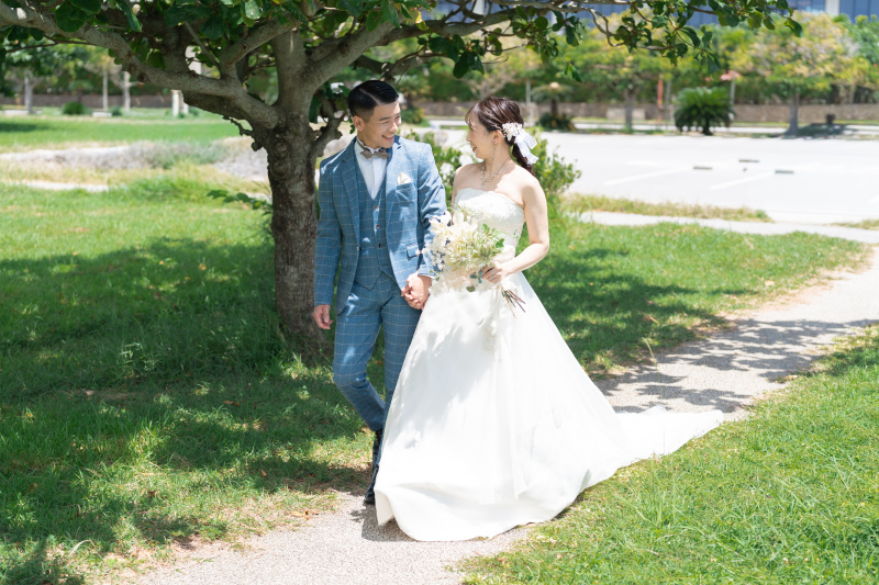 ふたりの愛と信頼が伝わる一枚♡