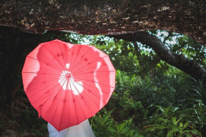 ハートの中に見えるのは？