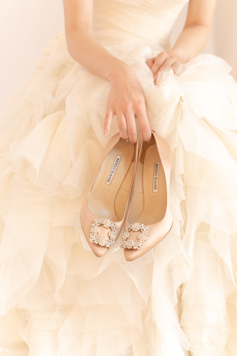 MANOLO BLAHNIKのシューズショット！