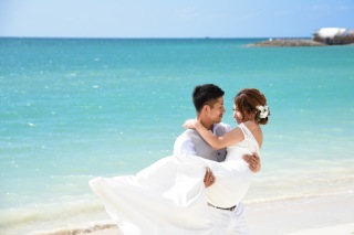 快晴の中での撮影！とても良い思い出になりました❤