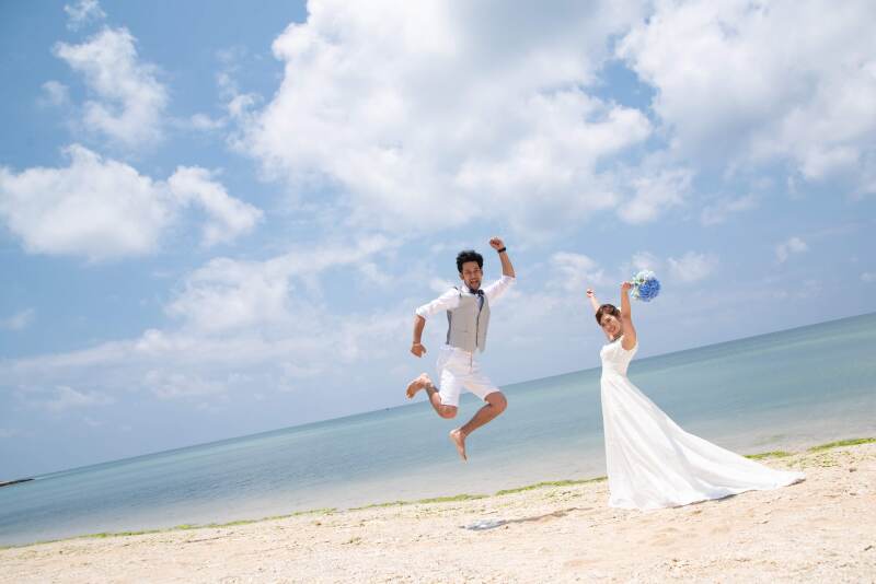 全力ではしゃいで♪