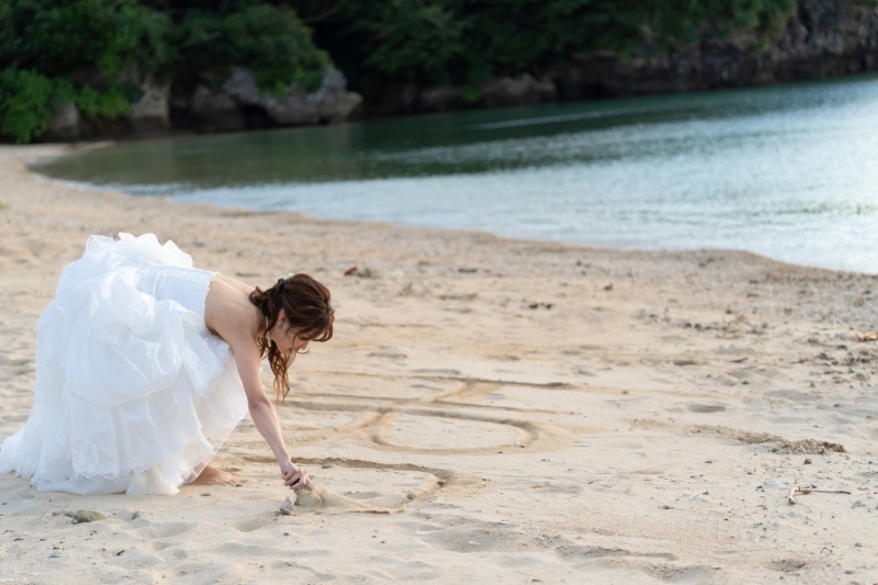 ドレスでも自由に