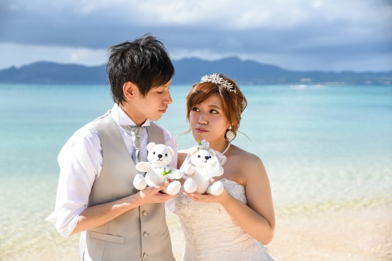 ビーチではラフに❤