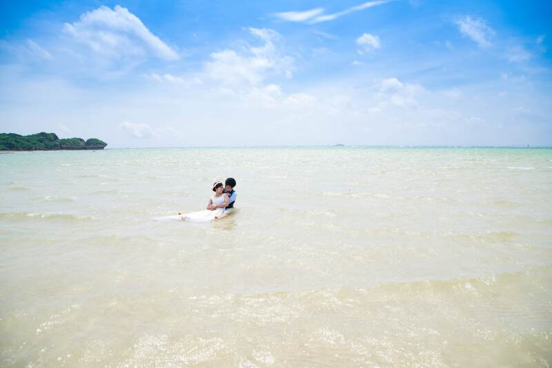 透明度の高い海