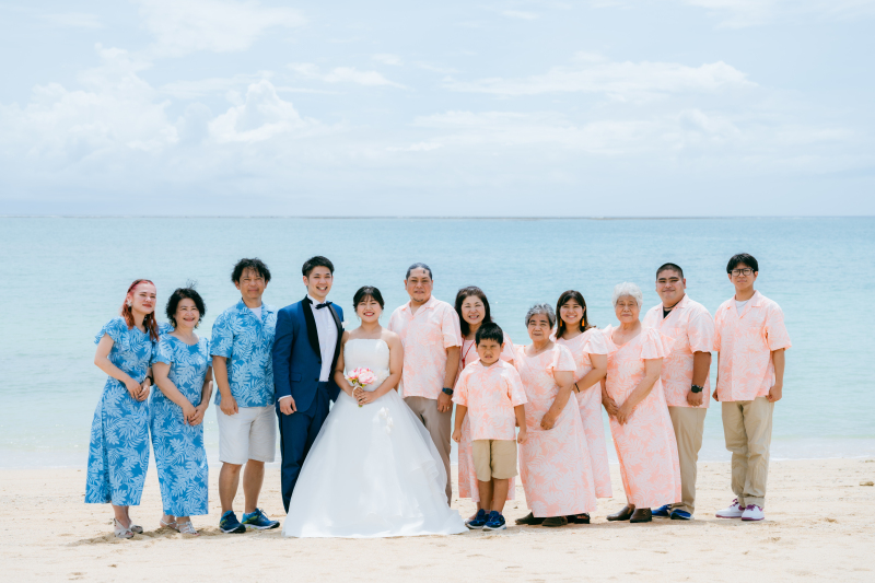 家族に見守られ♡