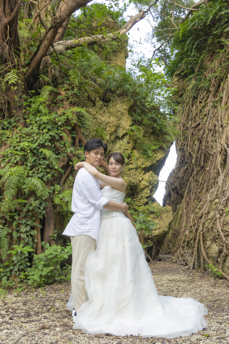 大自然に二人♡