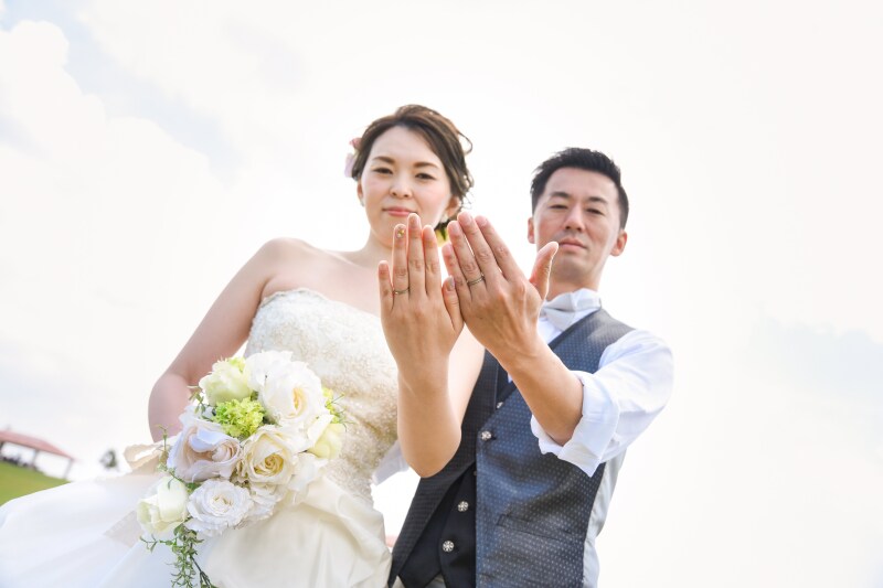 結婚指輪♡