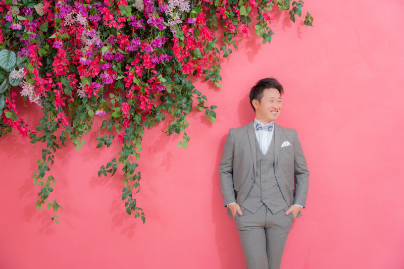 新婦様を見つめる優しい瞳