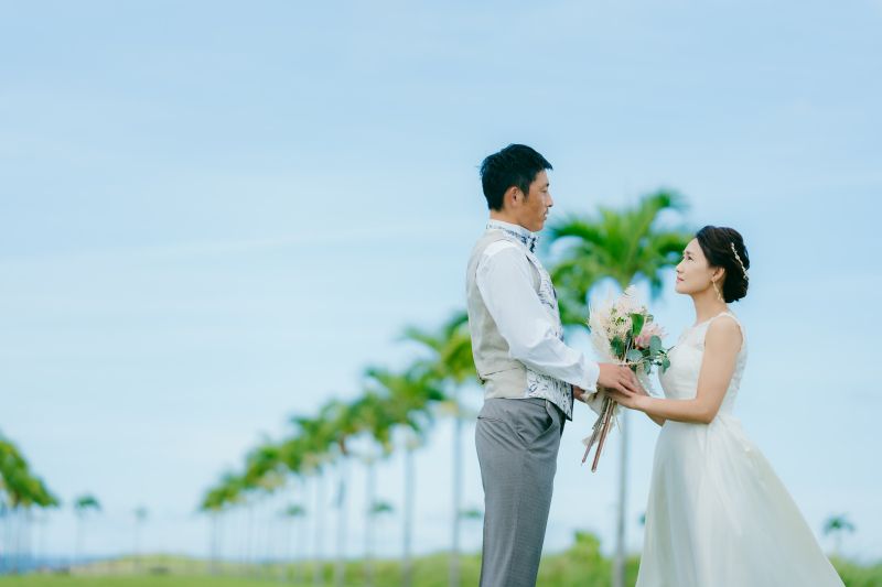 向き合いショット♡