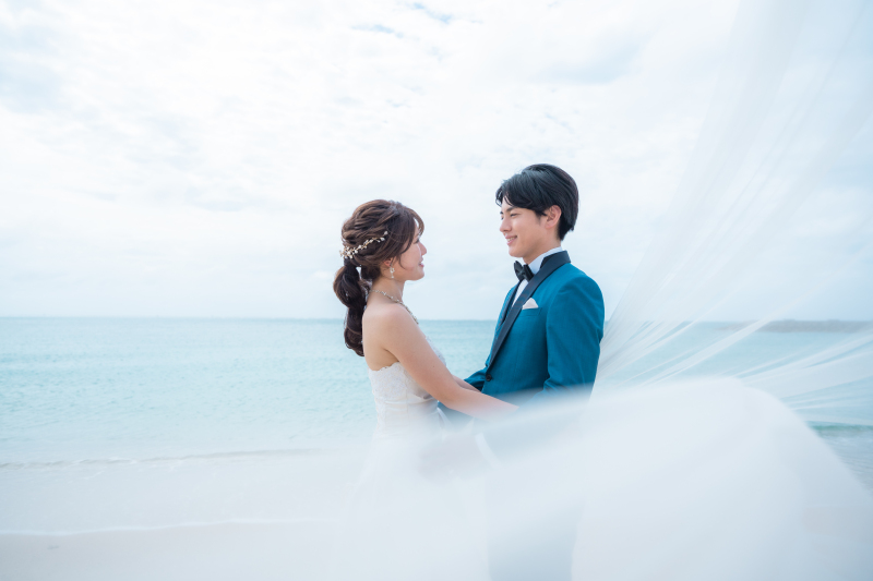 ベールを使ったショット♡