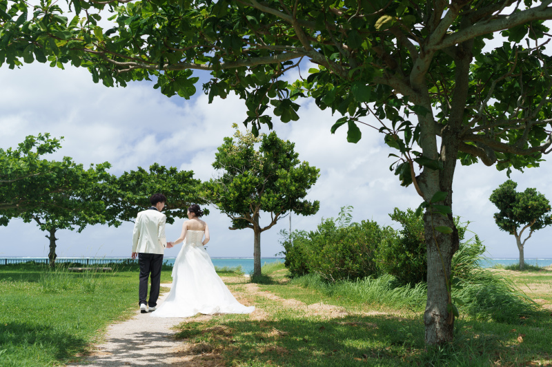 これから人生という道のりをふたりで一歩を合わせて