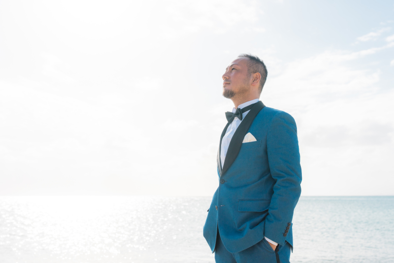 新郎様ソロショット♪