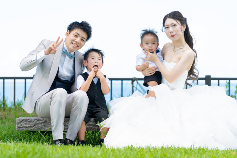 ハッピーオーラ溢れるファミリーショット
