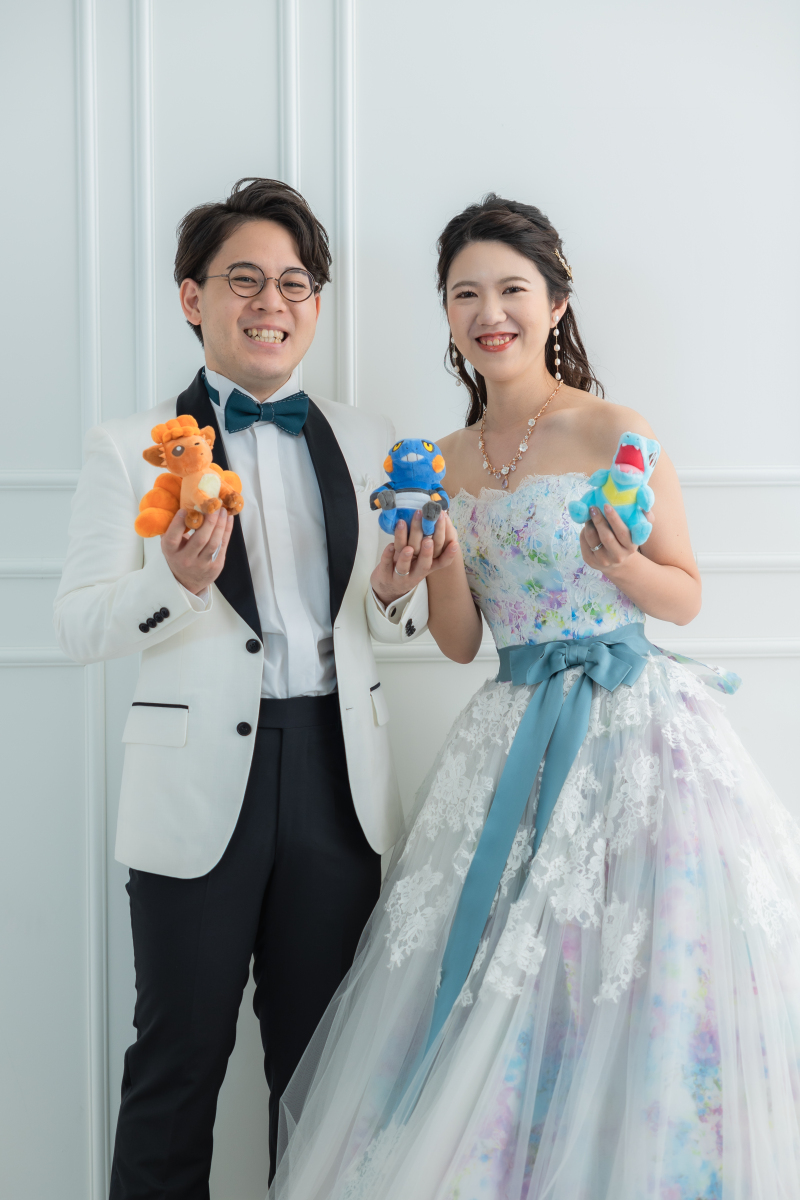 好きな人形と一緒に