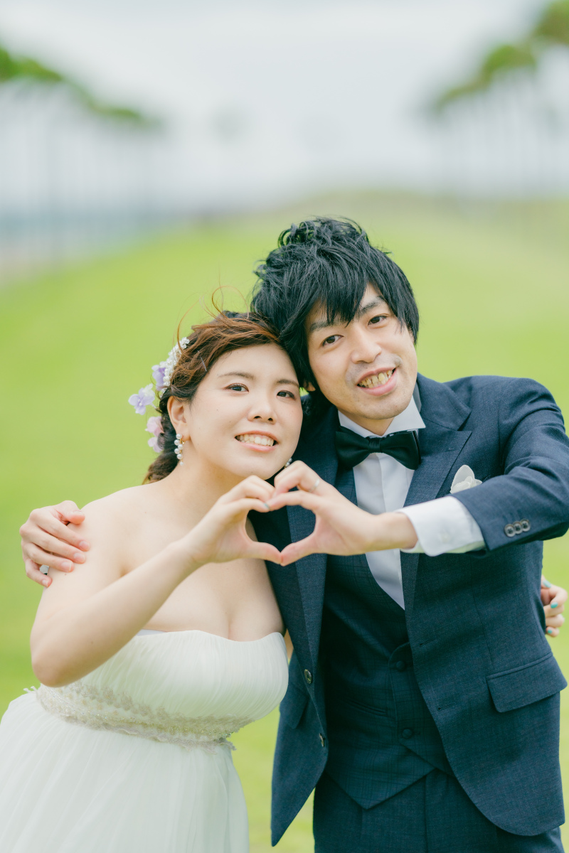 最後はハートで♡