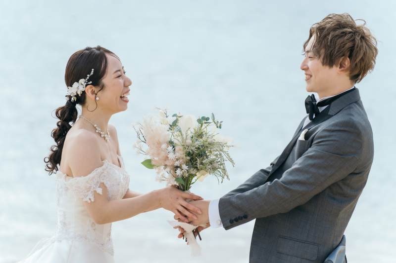 大成功！新婦様のハッピーオーラ溢れる笑顔