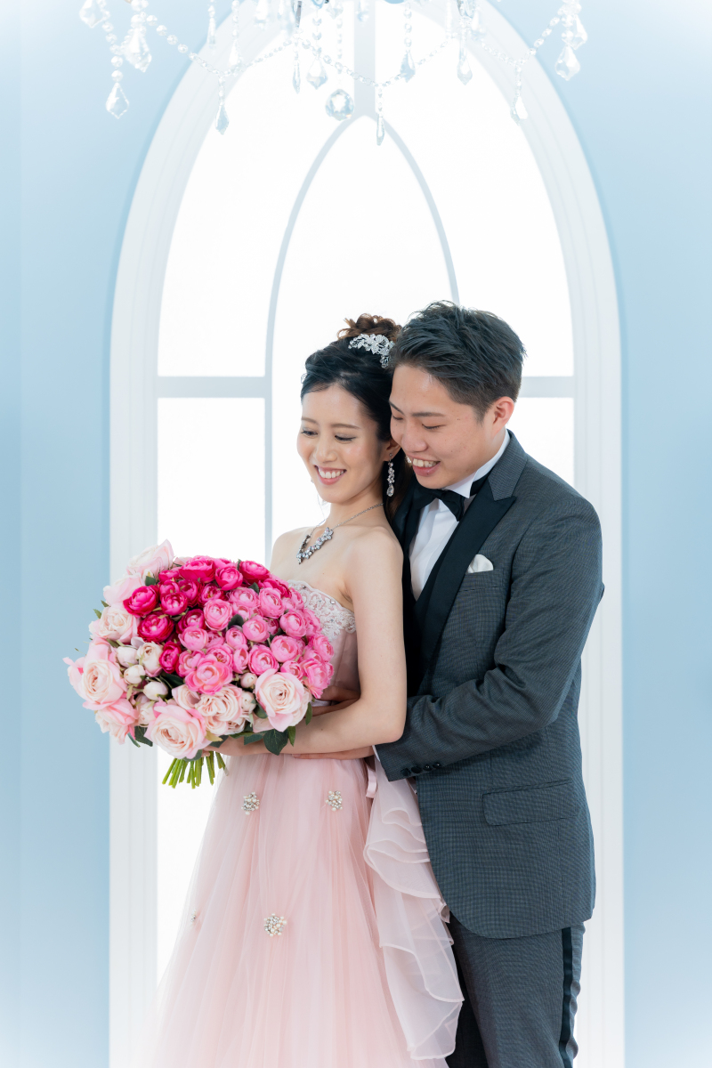 ピンク＆ブルー