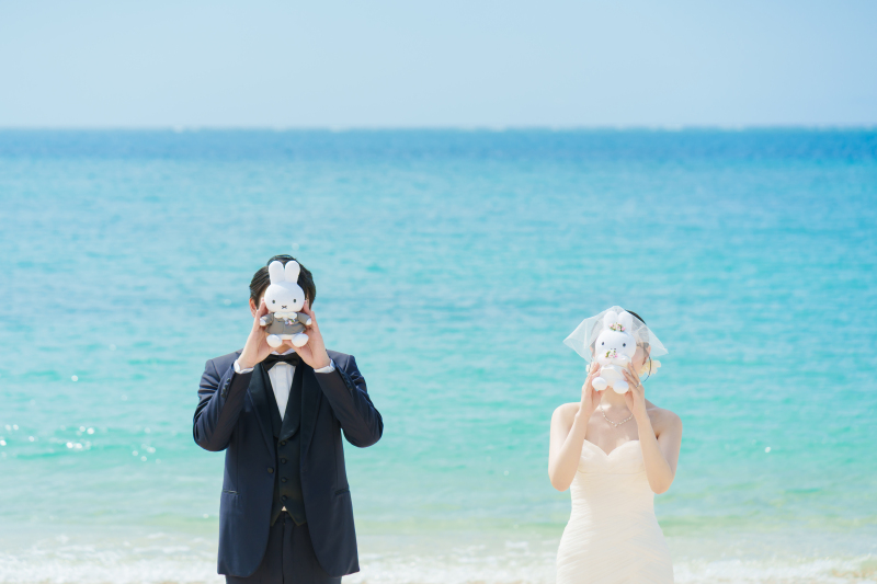 思い出のぬいぐるみと一緒に！定番お顔隠しフォト！