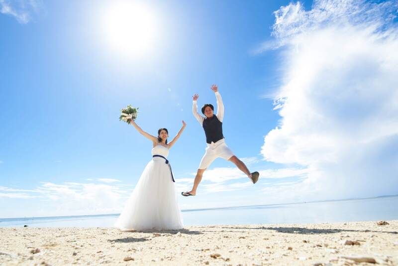 見事にジャンプ！！