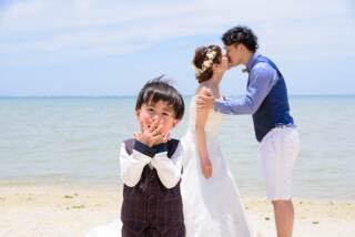 心温まるファミリーフォト♡