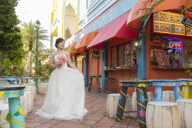 新婦様のソロ写真♡