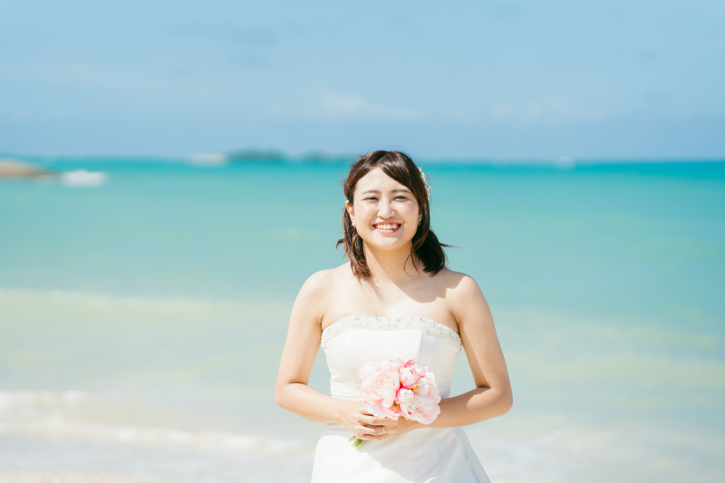 新婦様のソロショット