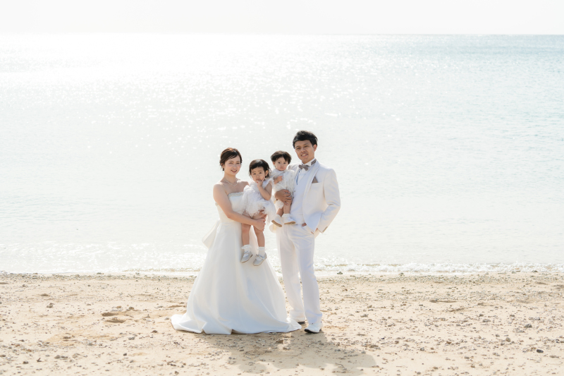 家族みんなで、はいチーズ!一生の宝物