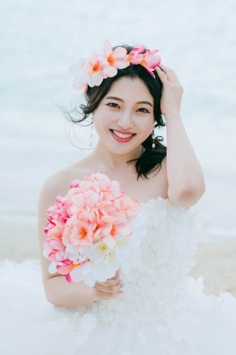 プリメリアブーケ&花かんむり