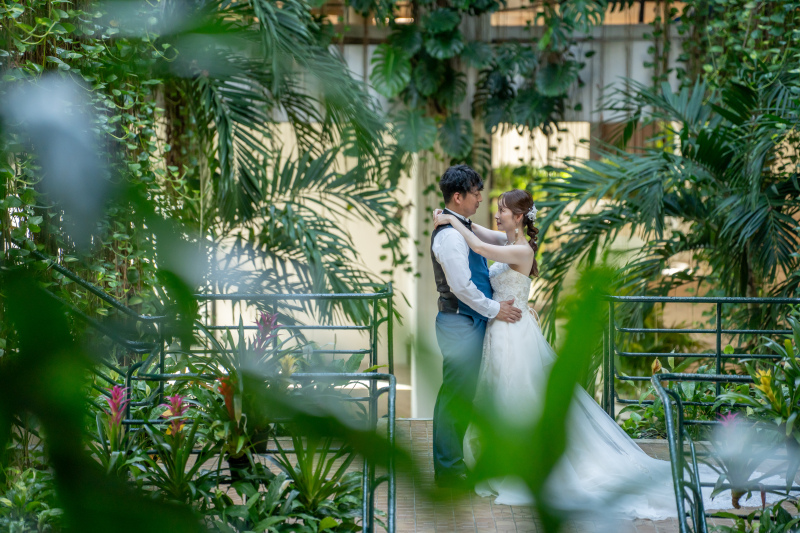 ポトスのカーテンに包まれてしっとり時間