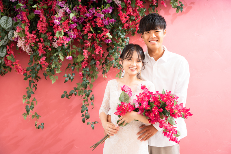 幸せあふれるウェディングフォト♡