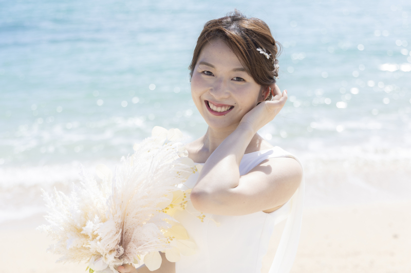 新婦様のソロ写真♡