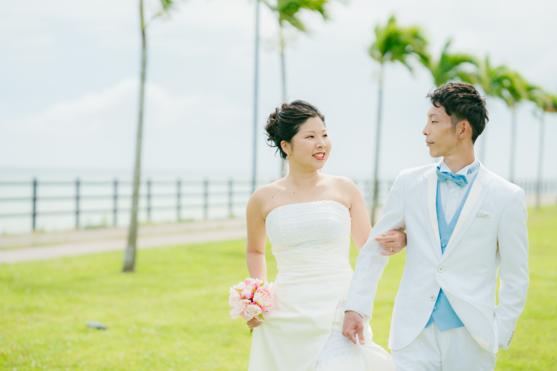 新郎様のエスコート！