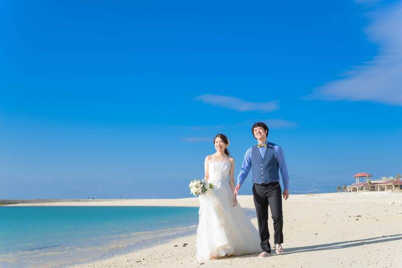 手をつないで♪