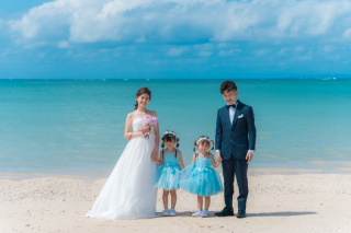 仲良し四人家族