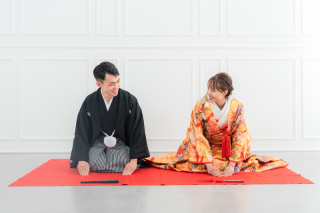 大満足な和装スタジオ+洋装ビーチプラン！