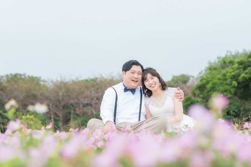 かわいいお花と