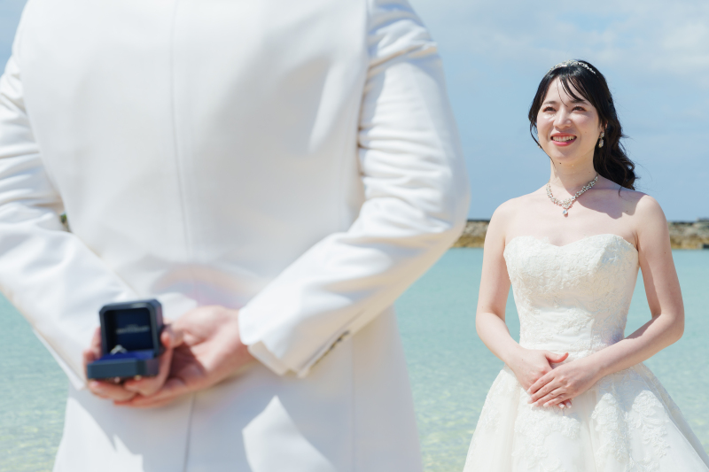 ドキドキが伝わる、プロポーズの瞬間！