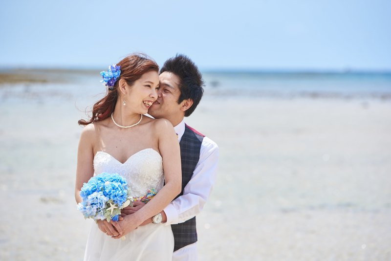 ドレスで海に飛び込んじゃいました!