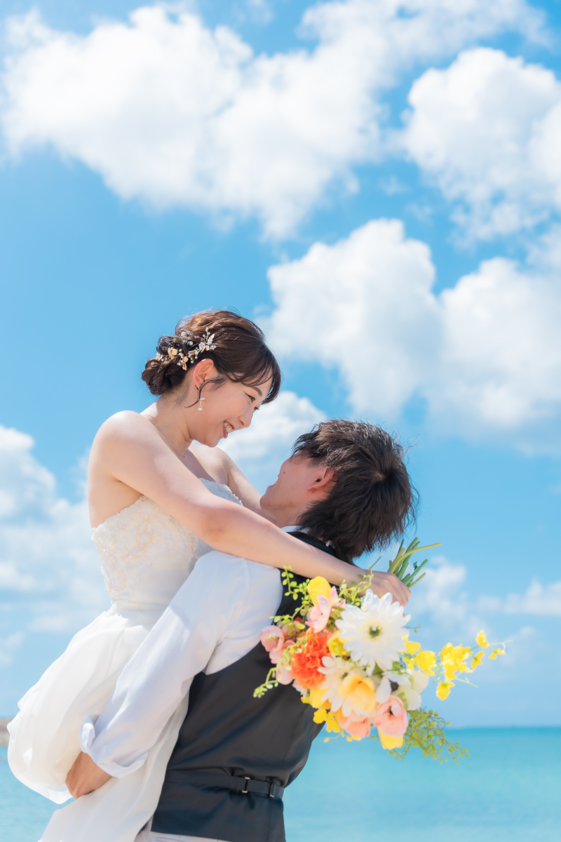 幸せいっぱいビーチフォト♡